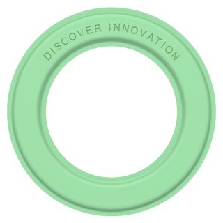 Nillkin SnapHold Sticker MagSafe szilikon öntapadós univerzális fémgyűrű - zöld