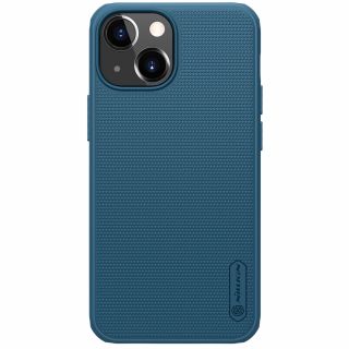 Nillkin Super Frosted Shield iPhone 13 mini ütésálló kemény hátlap tok - kék