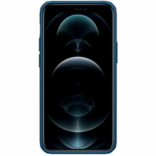 Nillkin Super Frosted Shield iPhone 13 mini ütésálló kemény hátlap tok - kék