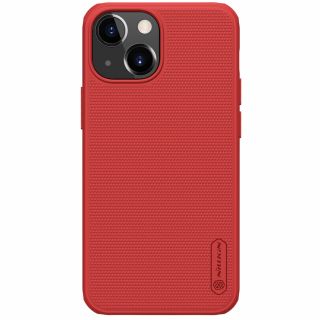 Nillkin Super Frosted Shield Pro iPhone 13 mini ütésálló kemény hátlap tok - piros