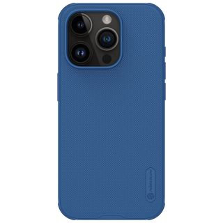 Nillkin Super Frosted Shield Pro iPhone 15 Pro kemény hátlap tok - kék