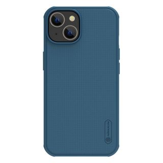 Nillkin Super Frosted Shield Pro MagSafe iPhone 14 Plus kemény hátlap tok - kék