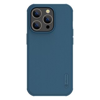 Nillkin Super Frosted Shield Pro MagSafe iPhone 14 Pro Max kemény hátlap tok - kék