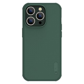 Nillkin Super Shield Pro iPhone 14 Pro Max ütésálló kemény hátlap tok - zöld