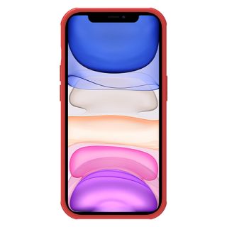 Nillkin Super Shield Pro iPhone 14 ütésálló kemény hátlap tok - piros