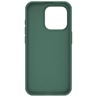 Nillkin Super Shield Pro iPhone 15 Pro ütésálló kemény hátlap tok - zöld