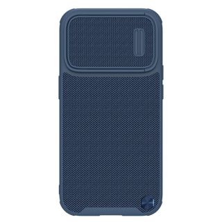 Nillkin Textured S MagSafe iPhone 14 Pro kemény hátlap tok + kameravédő - kék