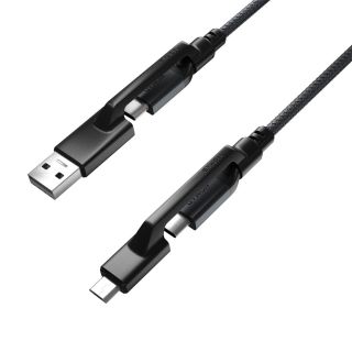 Nomad Kevlar Micro-USB / USB-C - USB-A / USB-C kábel - 1,5m