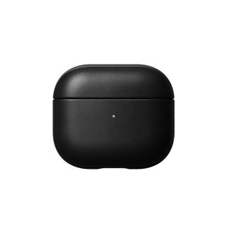 Nomad Leather Apple AirPods 3 bőr tok - fekete