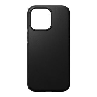 Nomad Rugged MagSafe iPhone 13 Pro bőr hátlap tok - fekete