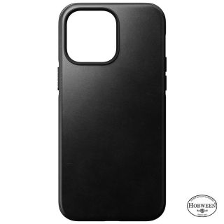 Nomad Modern Leather MagSafe iPhone 14 Pro Max bőr hátlap tok - fekete