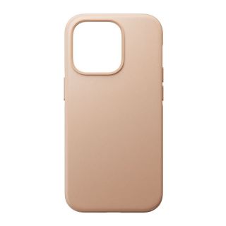 Nomad Modern Leather MagSafe iPhone 14 Pro bőr hátlap tok - rózsaszín