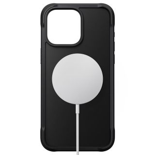 Nomad Rugged MagSafe iPhone 15 Pro Max ütésálló hátlap tok - fekete