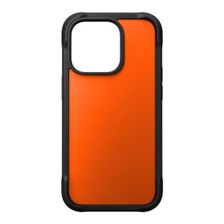 Nomad Rugged MagSafe iPhone 14 Pro szilikon hátlap tok - narancssárga