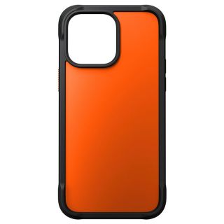 Nomad Rugged MagSafe iPhone 14 Pro Max szilikon hátlap tok - narancssárga