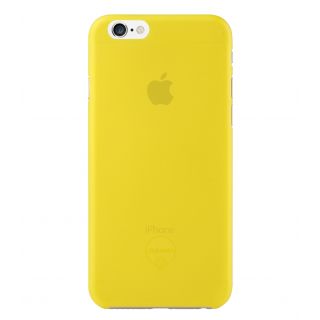 Ozaki O!coat Jelly 0.3 iPhone 6/6s tok - sárga
