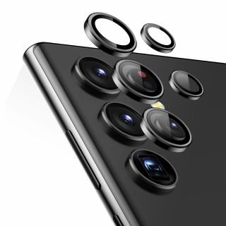 ESR CamProtector Samsung Galaxy S23 Ultra kameralencse védő üveg - fekete