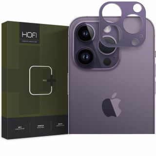 Hofi AluCam Pro+ iPhone 14 Pro / 14 Pro Max kamera védő keret - lila