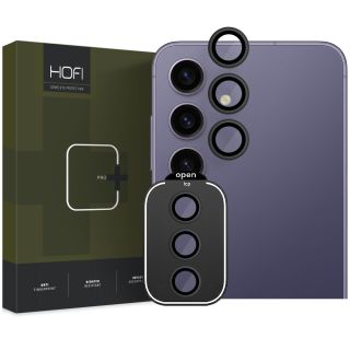 Hofi CamRing Pro+ Samsung Galaxy S24 kameralencse védő üveg - fekete