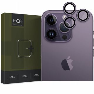 Hofi CamRing Pro+ iPhone 14 Pro / 14 Pro Max kamera védő keret - lila