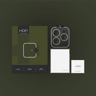 Hofi CamRing Pro+ iPhone 15 Pro / 15 Pro Max kamerlencsevédő üveg - átlátszó