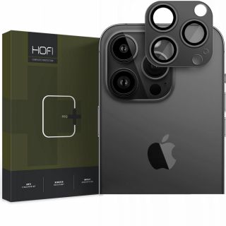 Hofi FullCam Pro+ iPhone 14 Pro / 14 Pro Max kameravédő üveg - fekete