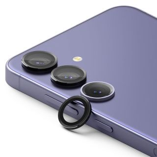 Ringke CamFrame Samsung Galaxy S24+ Plus kameralencse védő üveg - fekete