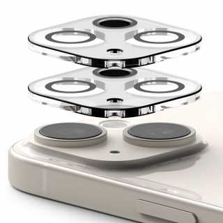 Ringke iPhone 15 Plus kamera lencsevédő üvegfólia - 2db