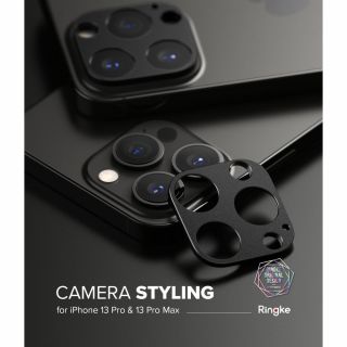 Ringke Camera Styling  iPhone 13 Pro / 13 Pro Max kamera védő keret - fekete