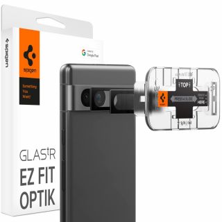Spigen optik.tr ezFit Google Pixel 7A kamera védő üveg - fekete - 2db