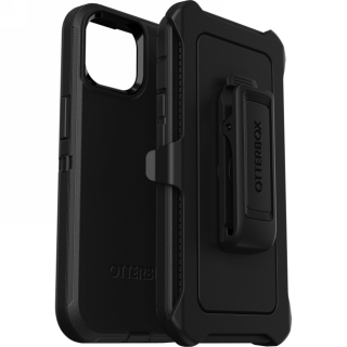 OtterBox Defender iPhone 14 ütésálló szilikon hátlap tok - fekete