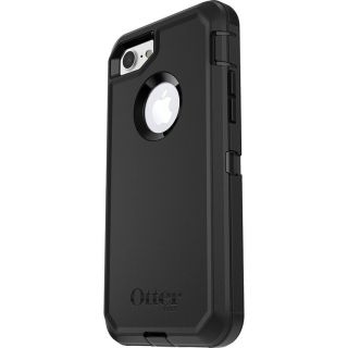 OtterBox Defender iPhone 8 / 7 / 6 ütésálló szilikon hátlap tok - fekete
