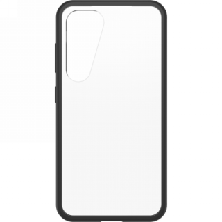 OtterBox React Samsung Galaxy S23 ütésálló hátlap tok - fekete/ átlátszó