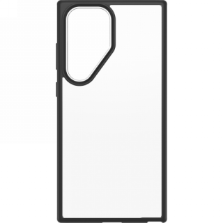 OtterBox React Samsung Galaxy S23 Ultra szilikon hátlap tok - átlátszó/fekete