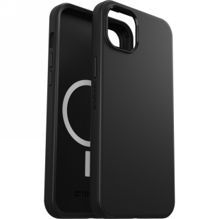 OtterBox Symmetry Plus iPhone 14 Plus MagSafe kompatibilis szilikon hátlap tok - fekete