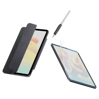 Paperlike Folio Bundle iPad Air 10,9" 5 / 4 (2022/2020) / Pro 11” (2022/2021/2020/2018) kinyitható tok + kijelzővédő fólia - fekete