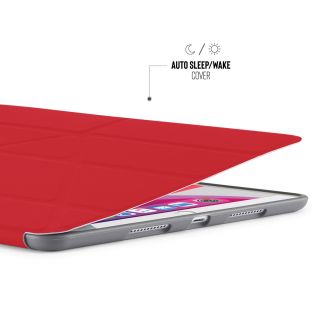 Pipetto Origami No3 Pencil Case iPad 10,2" (2021/2020/2019) kinyitható tok - piros