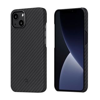 Pitaka MagEz 2 MagSafe iPhone 13 mini carbon tok - fekete
