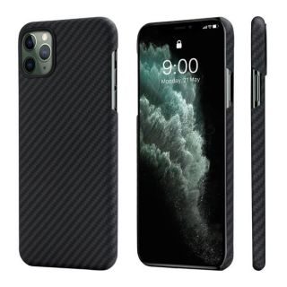 Pitaka Aramid MagEZ iPhone 11 Pro Max carbon tok - fekete