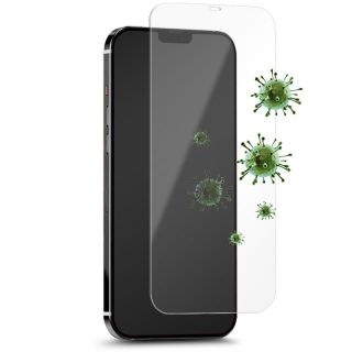 Puro Glass Anti-Bacterial iPhone 12 Pro Max kijelzővédő üvegfólia