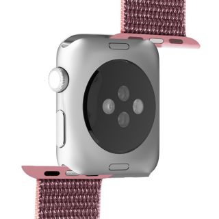 Puro Apple Watch 41mm / 40mm / 38mm textil szíj - rózsaszín