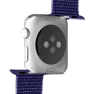 Puro Apple Watch 45mm / 44mm / 42mm textil szíj - fekete, kék