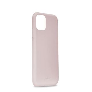 Puro Icon Cover iPhone 11 Pro szilikon hátlap tok - rózsaszín