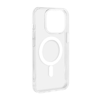 Puro Litemag MagSafe iPhone 14 Pro ütésálló szilikon hátlapt tok - átlátszó