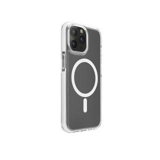 Puro Litemag MagSafe iPhone 15 Pro Max szilikon hátlapt tok - átlátszó