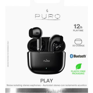 Puro Play 5.0 TWS vezeték nélküli fülhallgató - fekete