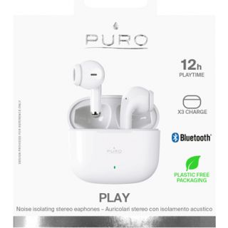 Puro Play 5.0 TWS vezeték nélküli fülhallgató - fehér