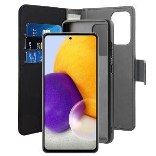 Puro Wallett Detachable 2in1 Samsung Galaxy A72 kinyitható tok - fekete