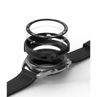 Ringke Air & Bezel Styling Samsung Galaxy Watch 3 41mm tok és védőkeret - fekete