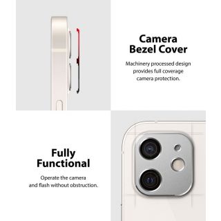 Ringke Camera Styling kamera védő keret iPhone 12 mini - ezüst